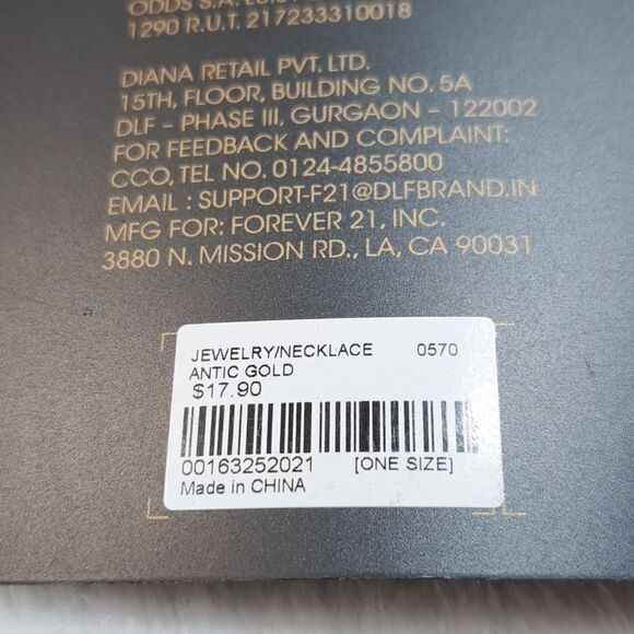 NWT Forever 21 Jeweled Necklace - Picture 8 of 8